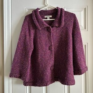 Cold Water Creek Woman’s Sweater With Buttons